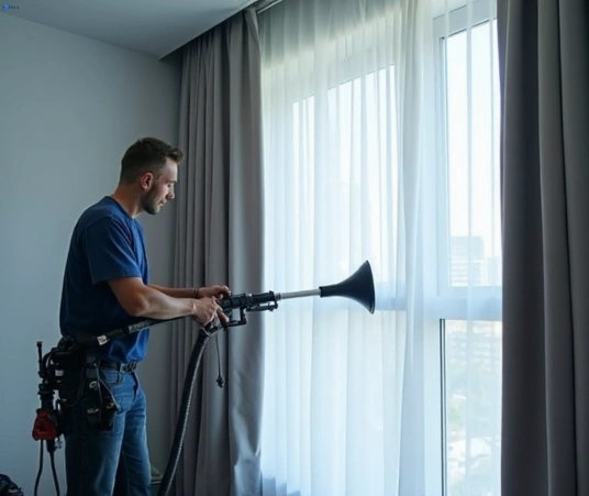 Professional drapes cleaning process tools Fresho Curtain Cleaning rushcutters-bay-nsw